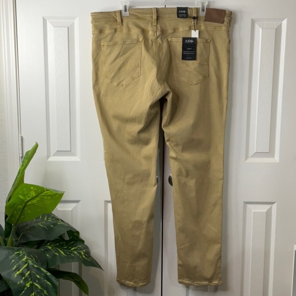 34 Heritage - Charisma Relaxed Straight Pants In Khaki Twill Size 46x34 - Picture 9 of 16
